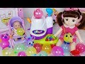 Baby doll and Oonies Animal Balloon Machine Maker toys pororo Bubbles play 아기인형 동물 풍선 만들기 장난감 - 토이몽