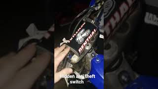 hidden anti theft switch
