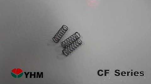 CNC Compression Spring Machine CF-308-W.D 0.4mm-Spring Length Detector-300ppm - YHM