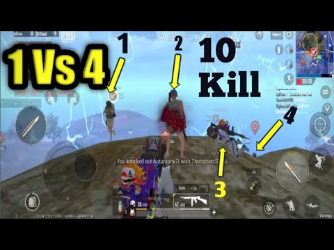 Pubg mobile Lite gameplay unbelievable chicken dinner in solo and squad ...