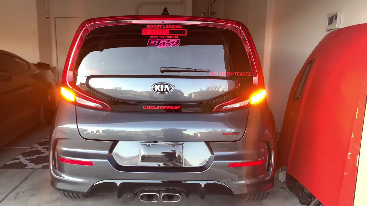 Kia Soul LED Mod YouTube