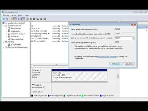 Video: Een Harde Schijf Delen