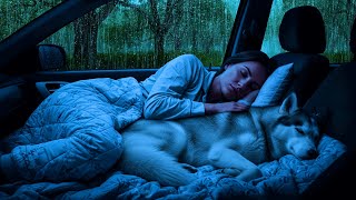 Chuva Suave no Carro com Trovões 🌧️ ASMR Calmante para Sono e Relaxamento