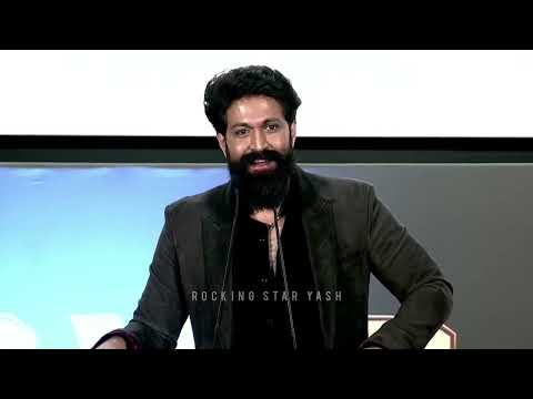 Yash Speech at Toxic Trailer Launch | TOXIC Movie Trailer Launch