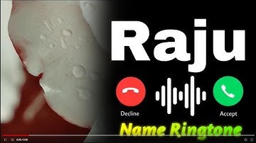 Raju🤫 Name ringtone status | new ringtone WhatsApp Status | #raju Name status