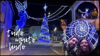 VENHA CONHECER NOSSA VILA - decorada para o natal 🎄