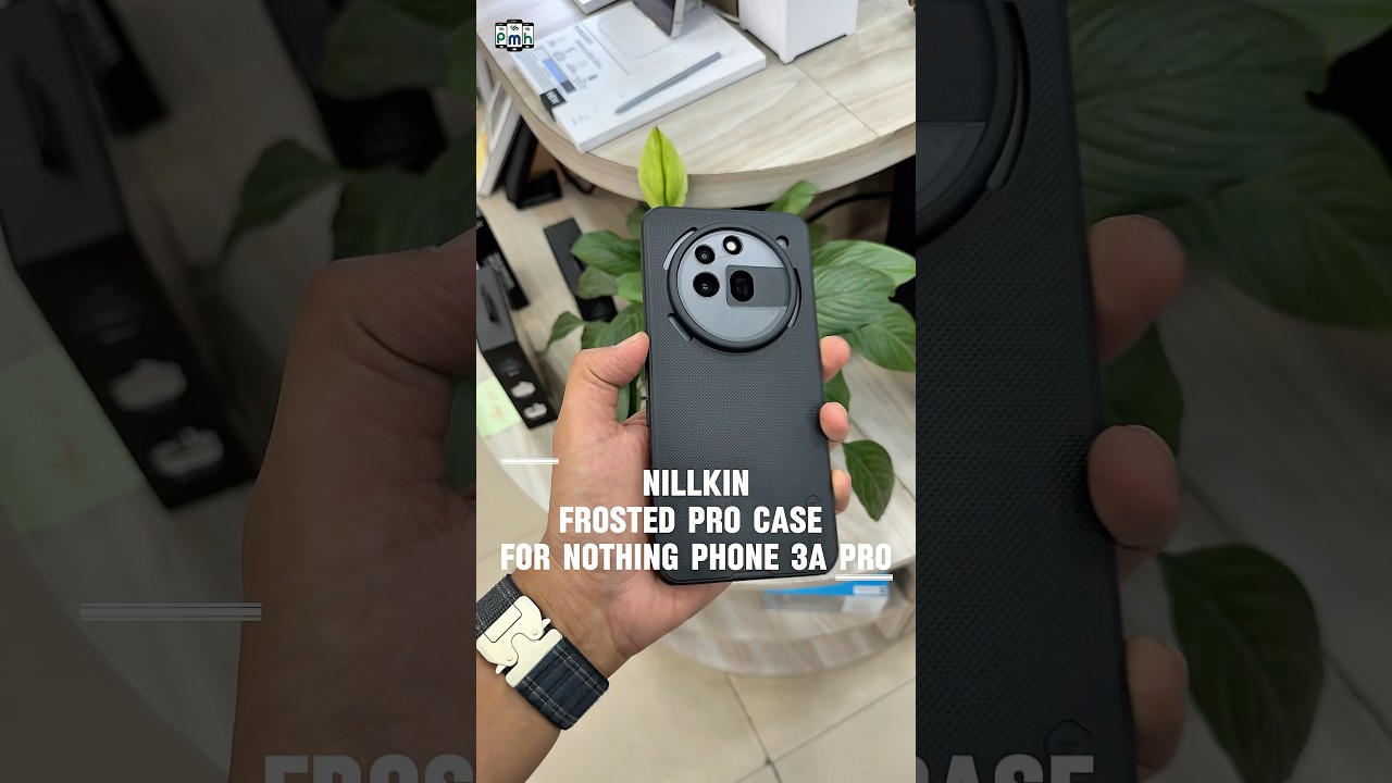 Nillkin Frosted Shiled Pro Case is Finally Here for Nothing 3A Pro 😄😄