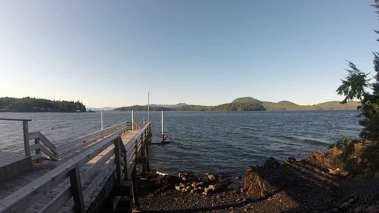 Alaskan winter winds in clover pass