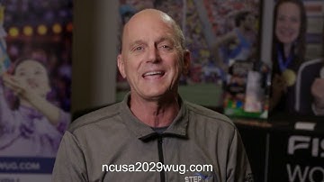 Rowdy Gaines Video for World University Games