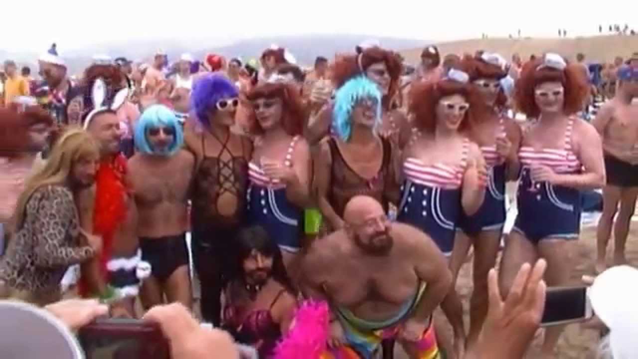 Carnaval Gay Beach Maspalomas 11/11/2015