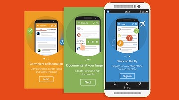 Intro slides for Android app