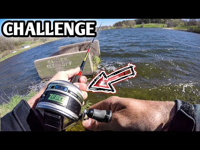 Fishing Challenge *ONE Rod - ONE Hour* (Using My Zebco 33 Combo) 