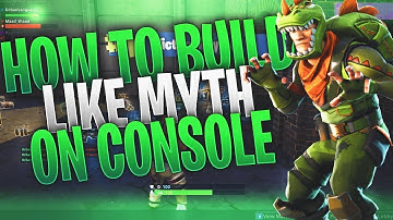 HOW TO BUILD LIKE NINJA AND MYTH ON PS4 & XBOX😱 😈 Building For Beginners