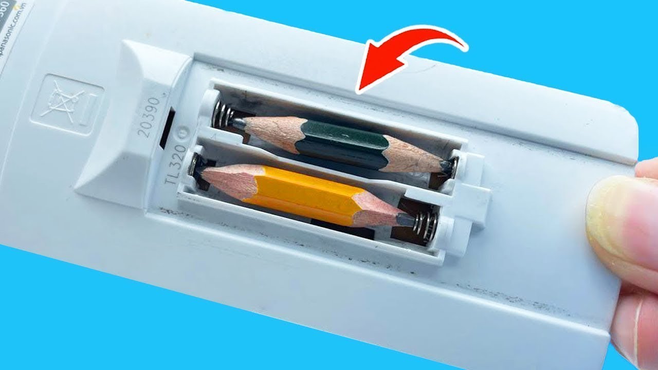 Никогда не покупайте новые батарейки! Как только вы узнаете этот секрет, вы не будете платить за бат