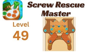 Screw Rescue Master Level 49 Walkthrough 🔩🧩 | Go Answer