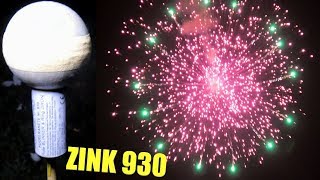 ZINK 930 Rote BLINKER & Ring GRÜN 400g NEM Silvester 2018/2019 4K