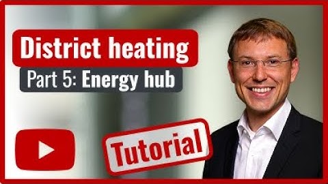 District heating planning: 5. Energy hub simulation