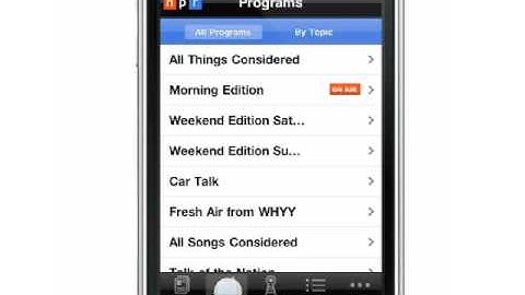 Welcome to the NPR News iPhone App!