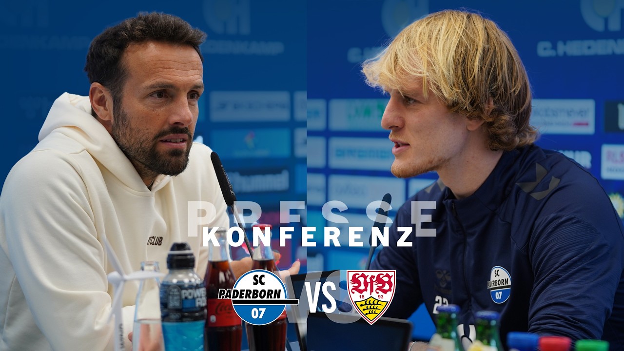 Pressekonferenz vor unserem Heimspiel gegen den VfB Stuttgart