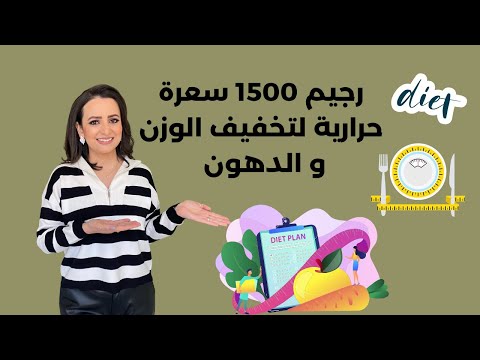 نظام تخفيف وزن ١٥٠٠ سعرة حرارية د ربى مشربش