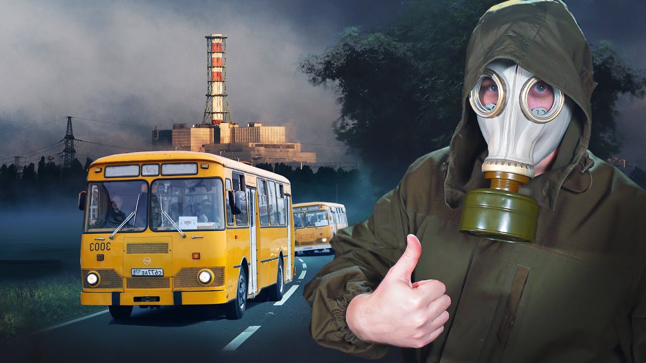 РОССИЙСКАЯ ИГРА ПРО ЧЕРНОБЫЛЬ! Работаю водителем в ЧАЭС! Bus World ...