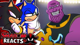 Sonic & Shadow Reacts To Darkseid Vs Thanos - Cartoon Beatbox Battles!