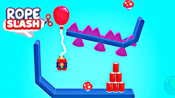 Rope Slash Level 733 To 763 Unlocked Walkthrough iOS Gameplay Part - 41