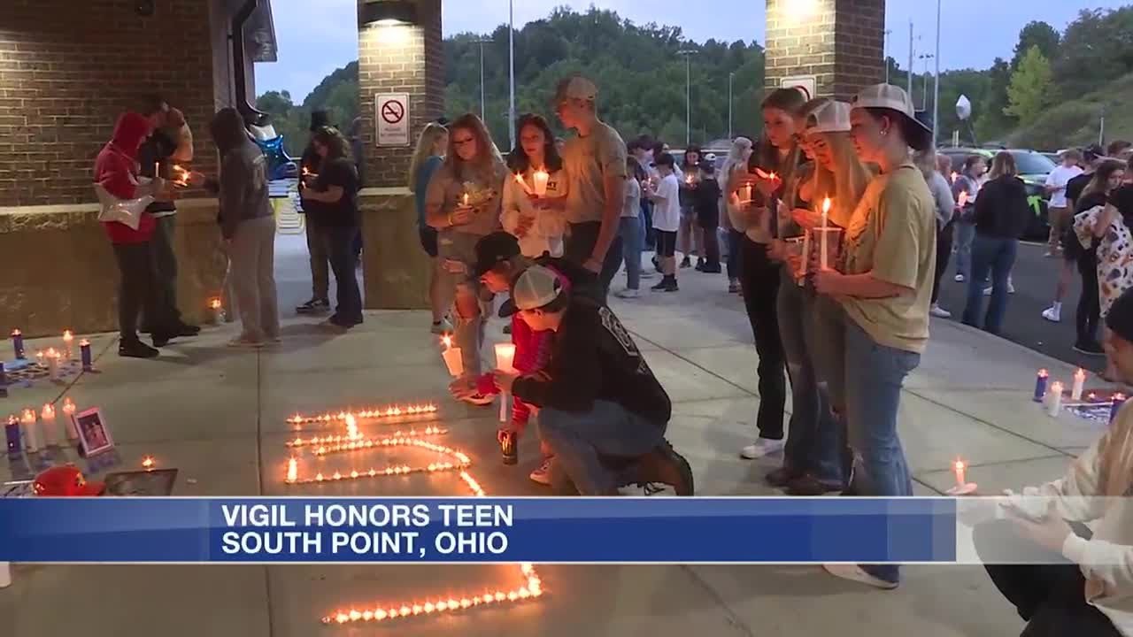 Vigil honors teen killed in accidental shooting - YouTube