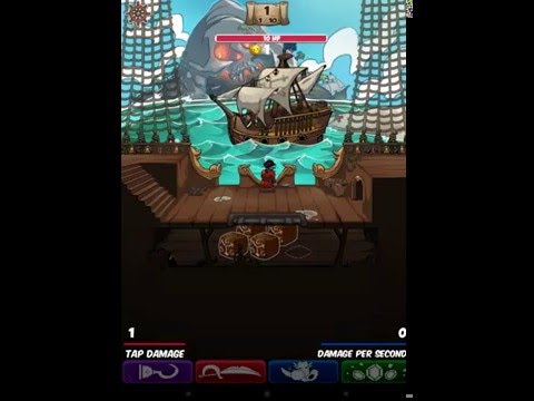 Clicker Pirates Android gameplay