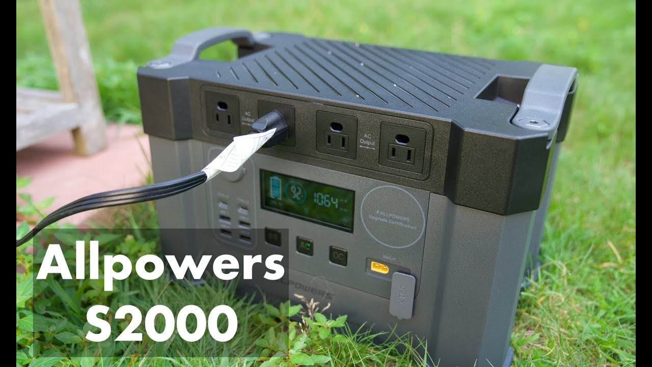 Allpowers S2000 2000W Portable Power Station Review: A Missed