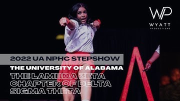 UA NPHC STEP SHOW 2022: The Lambda Zeta Chapter of Delta Sigma Theta Sorority Inc.