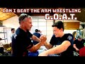 I challenged the worlds Best arm Wrestler! John Brzenk