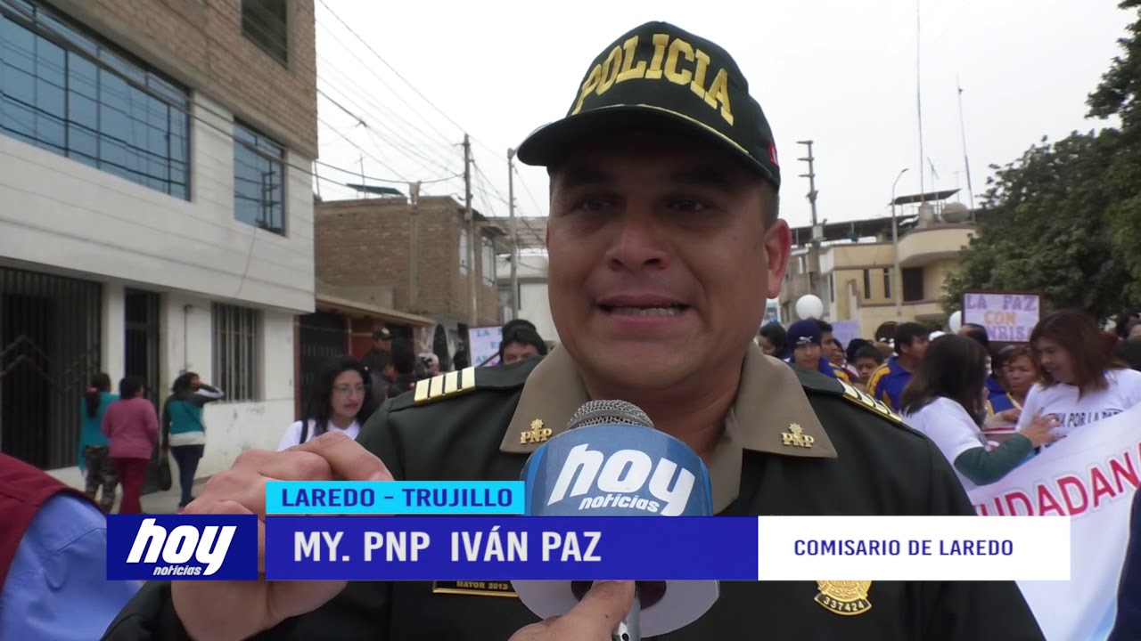 videos peruanos comicos Autoridades y vecinos participan en Marcha por la Paz