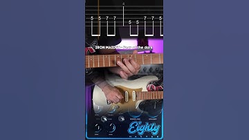 IRON MAIDEN - Fear of the dark Cover with TABS