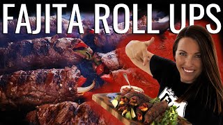 CHEESY Steak Fajita Roll Ups!! | How To