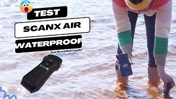 Is the ScanX Air ultrasound machine really waterproof? We put it to the test in a Scottish Loch!