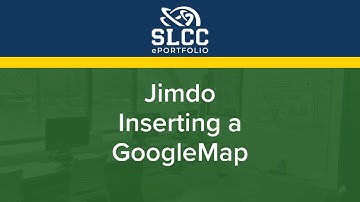 Jimdo  Inserting a GoogleMap