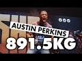 Austin Perkins | 891.5kg @ 74kg WR Total | 1st Place | Sheffield 2026