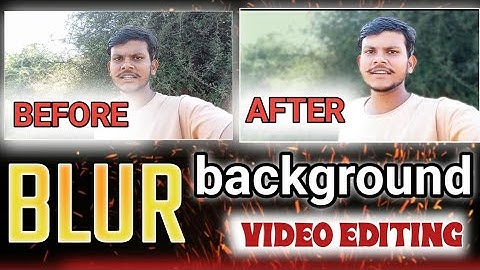 Mobile Se Background Blur Editing | CapCut Blur Effect Tutorial