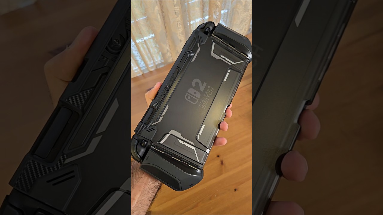 Mumba Dockable Case for Nintendo Switch 2 | Grip Comfort + Dock Fit Test