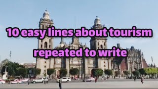 10 Lines on Tourism in English || Essay Writing