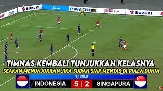 🔵  BERLANGSUNG DRAMATIS !! INDONESIA VS SINGAPURA, Drama Kemenangan Timnas & 2 Kartu Merah