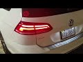 Urban Joke with MK7.5 VW Golf OEM LED tails 2018 VW Golf Sportwagen