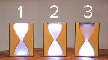 How to make an animated hourglass lamp with Arduino Neopixels