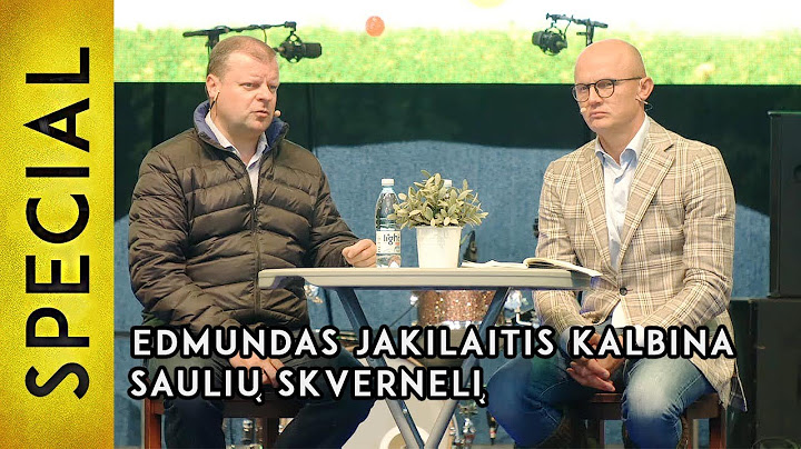 Laisvės piknikas Special || Edmundas Jakilaitis kalbina Saulių Skvernelį