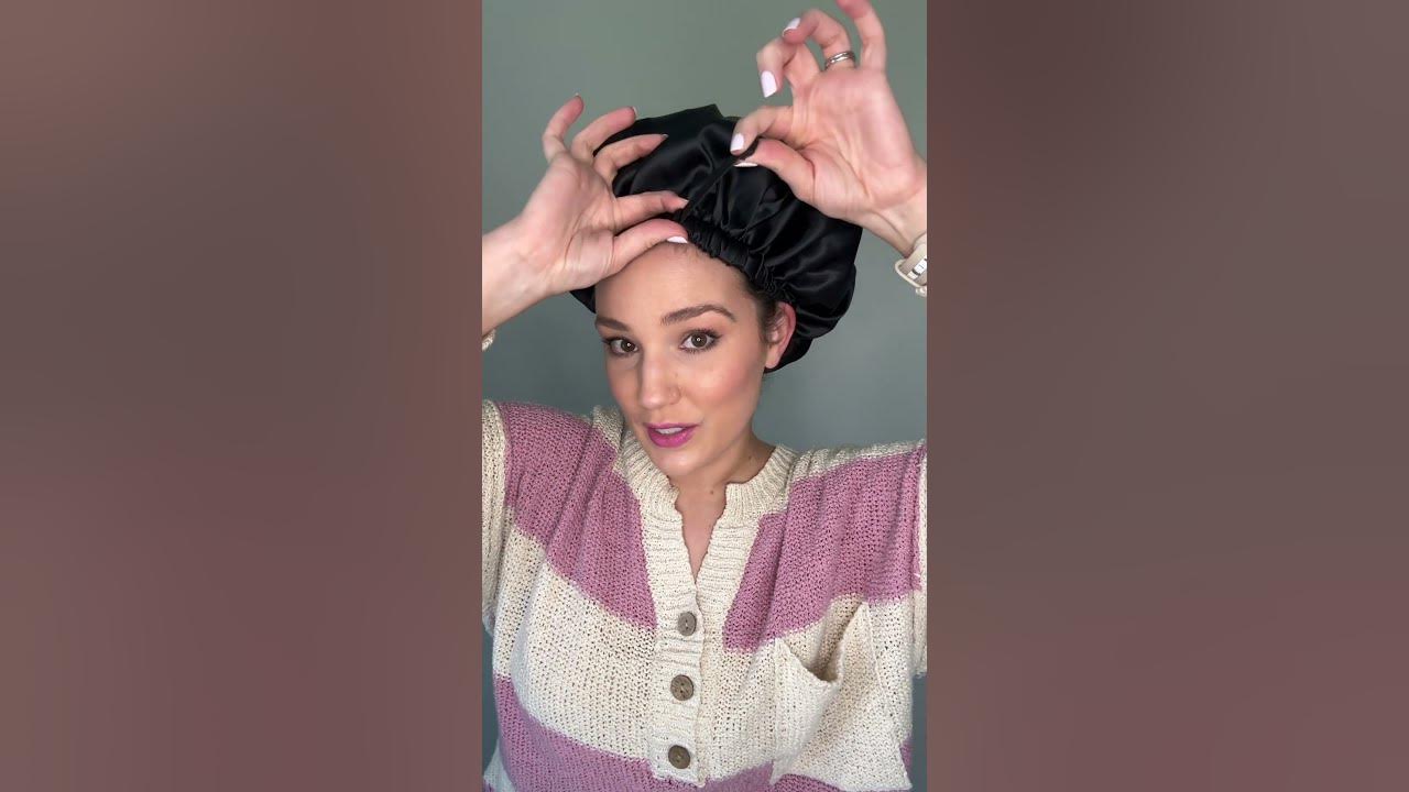 how-to-put-on-a-bonnet-find-the-right-size-youtube