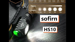 👉Линза Френеля, Sofirn HS10-Лучший универсальный компактный EDC фонарь