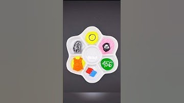 Squid game vs Sprunki🔥🚀⚔️ #colormixing #asmr #satisfying #guess