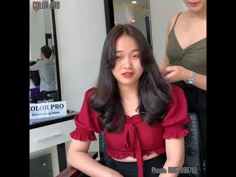 Kiểu tóc tuyệt đẹp dành cho khuôn mặt tròn với mái bay điệu đà 😘 | Tổng hợp những kiểu tóc nữ đẹp mới nhất