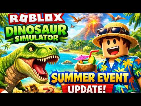 *NEW* SUMMER EVENT!🚤 Roblox Dinosaur Simulator🦖